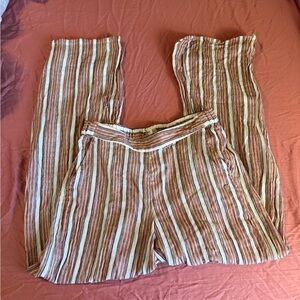 Roxy Striped Linen Pants